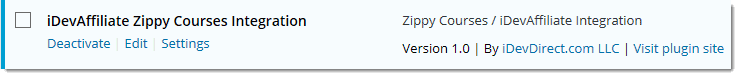 affiliate plugin for zippy courses